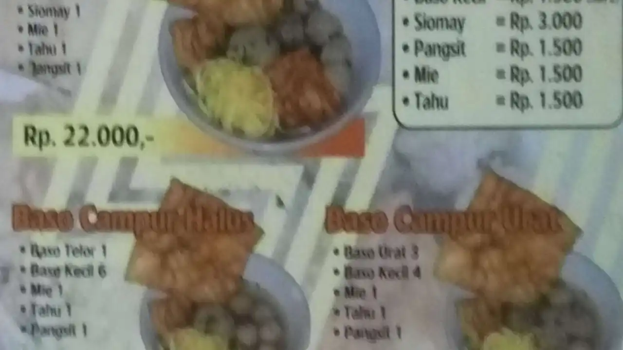 Bakso Malang Cipaganti