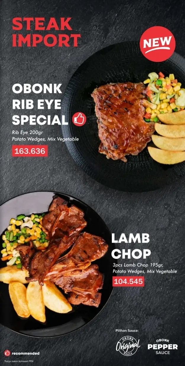 Gambar Makanan The Obonk Steak & Ribs 2