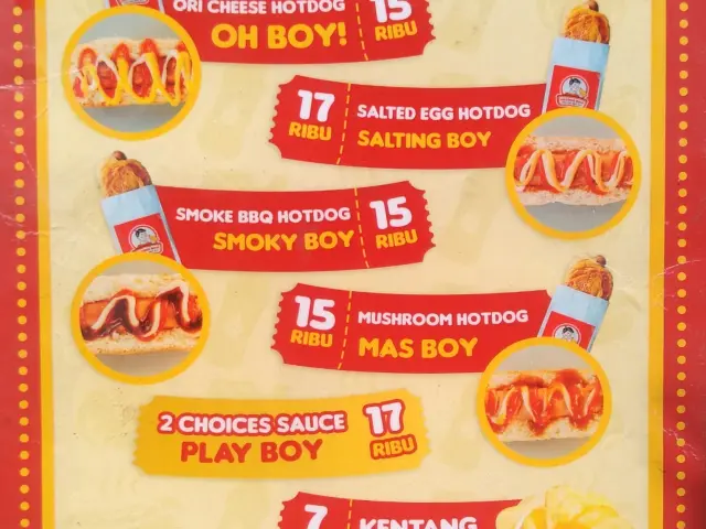 Gambar Makanan Hotdog Boy 1