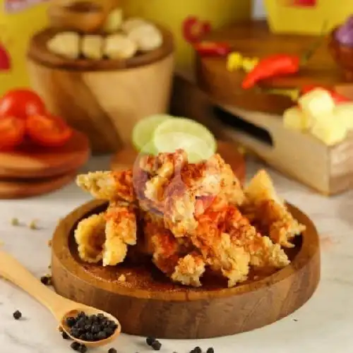 Gambar Makanan Ayam Gunting Crunchy dan Thai Tea, Karang Tengah 1 6