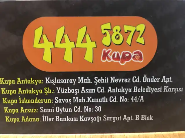 Kupa Adana'nin yemek ve ambiyans fotoğrafları 3