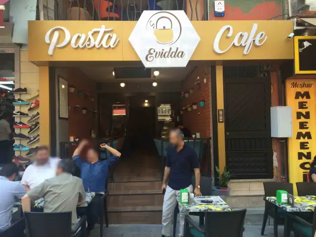 Pasta Evidda Cafe'nin yemek ve ambiyans fotoğrafları 12