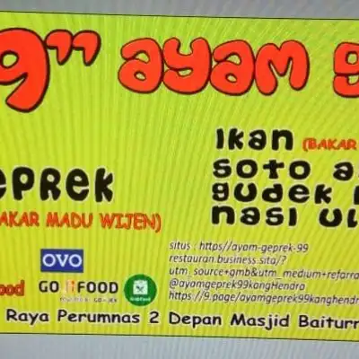 Ayam Geprek 99 Catering