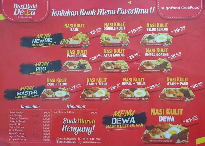 Nasi Kulit Dewa