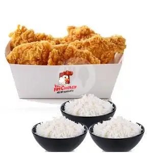Gambar Makanan Fry Chicken, Podomoro City 2