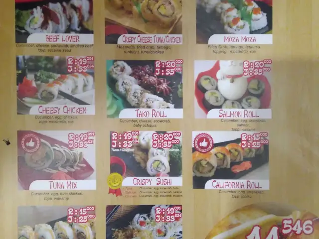 Gambar Makanan Sushi Tomoko 1