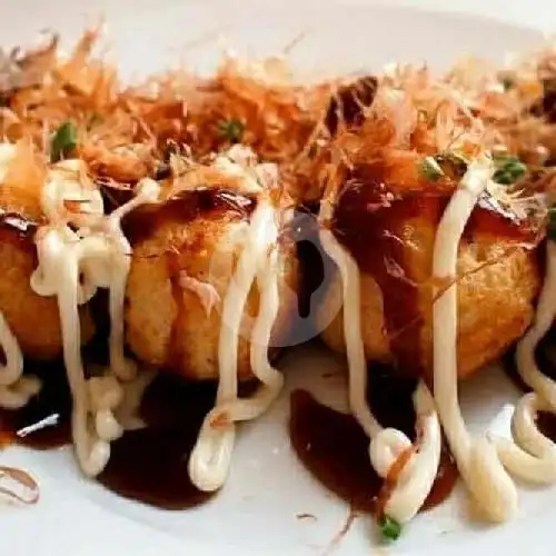 Gambar Makanan Topokki, Takoyaki, Okonomiyaki dan Pisang Keju Adikkaka, Ibu Ganirah 7