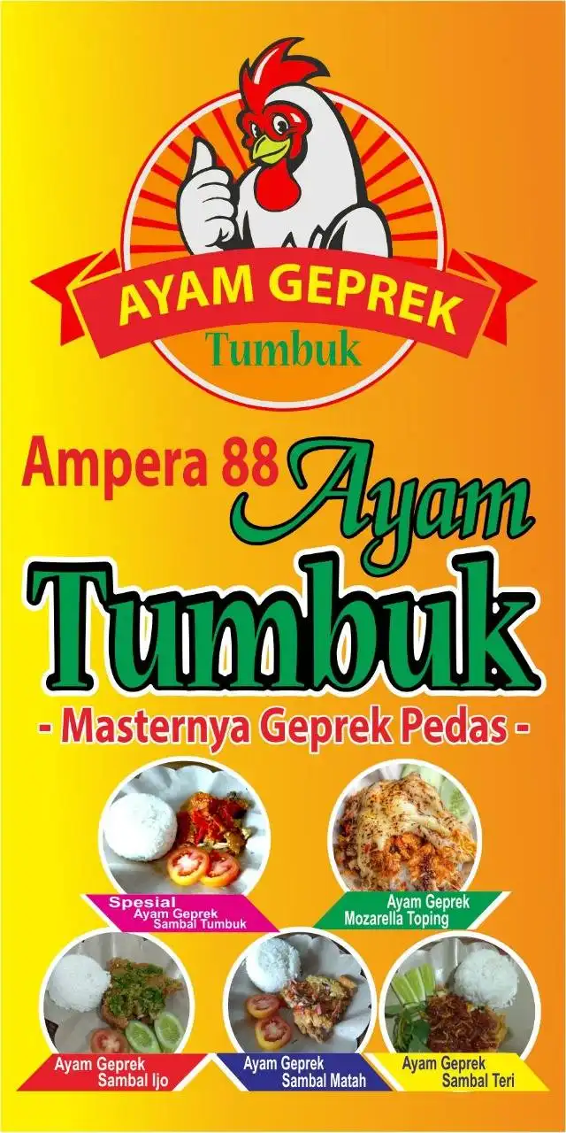 Ayam tumbuk ampera 88