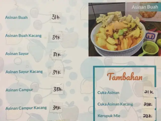 Gambar Makanan Asinan Sedap Gedung Dalam 2