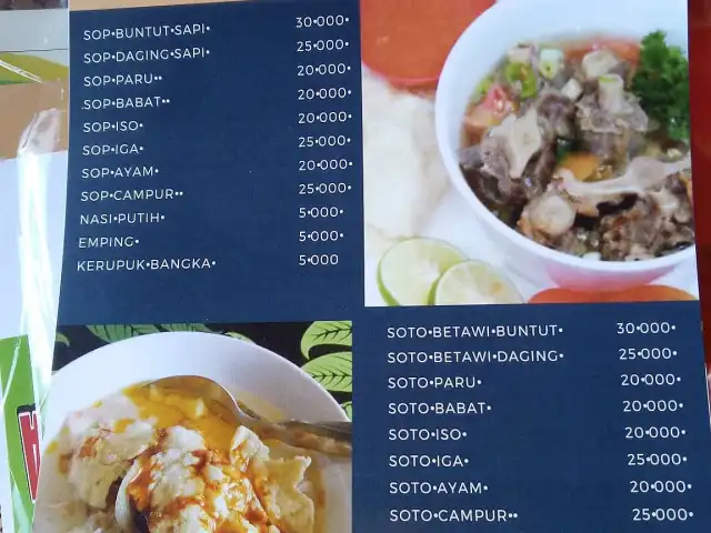 Gambar Makanan Sop Soto Bu Lys Mardjono 5