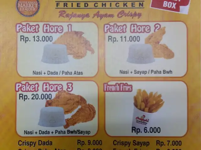 Gambar Makanan Crispyku Fried Chicken Depok 3