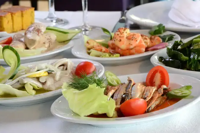 Fish Gourmet Foça Restaurant'nin yemek ve ambiyans fotoğrafları 1