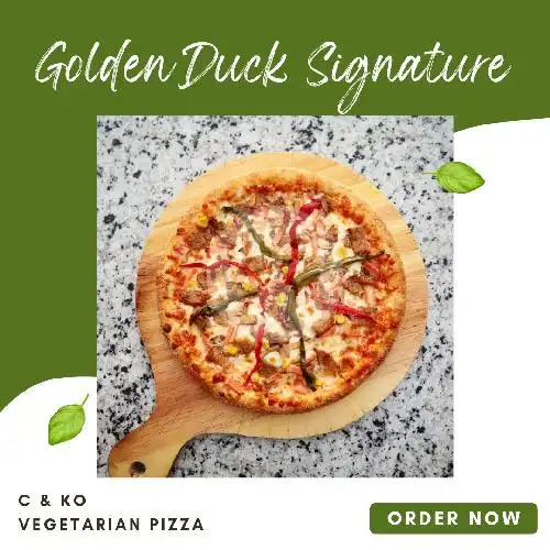 Gambar Makanan C & KO VEGETARIAN PIZZA, Nagoya Food Court 19