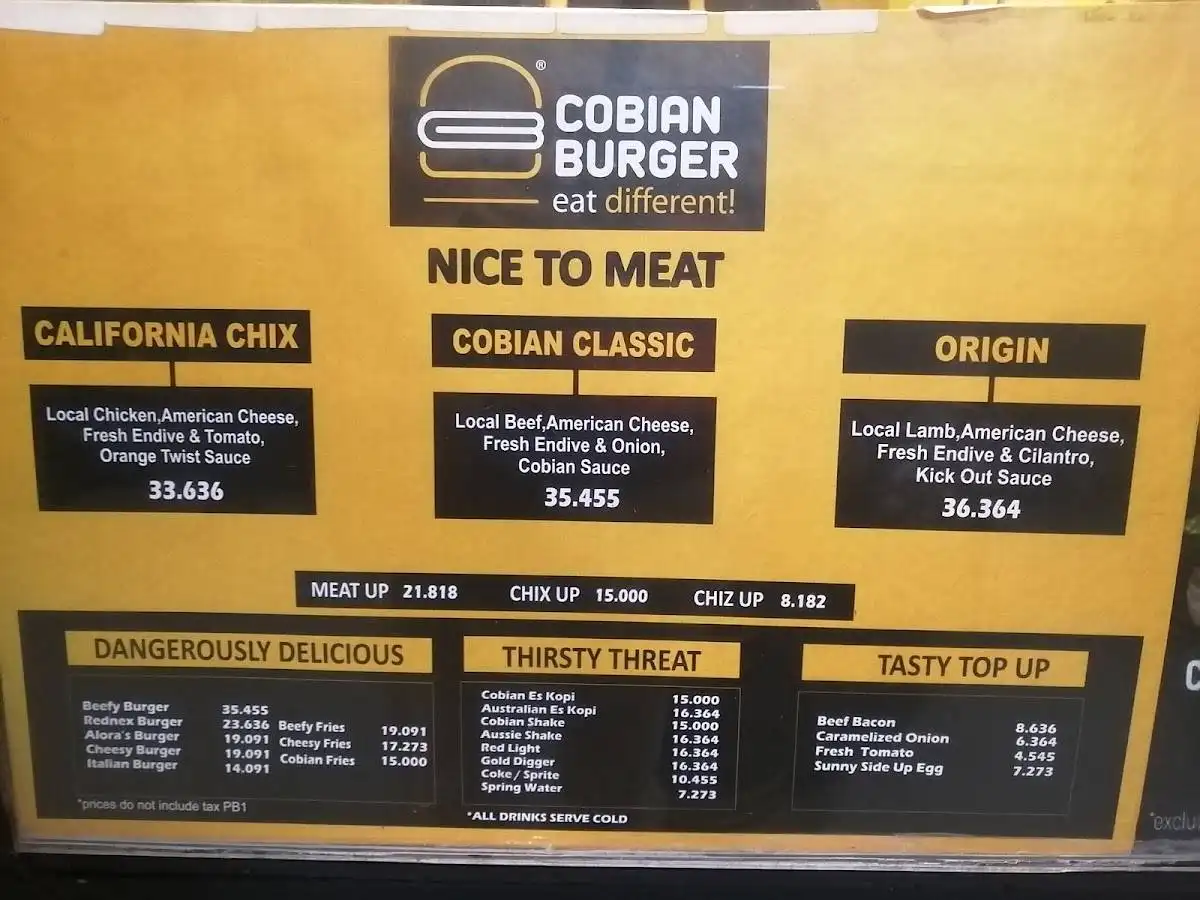 Cobian Burger - Garut #1
