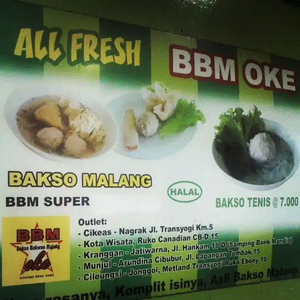 Gambar Makanan Bakso Bakwan Malang (BBM) OKE 9