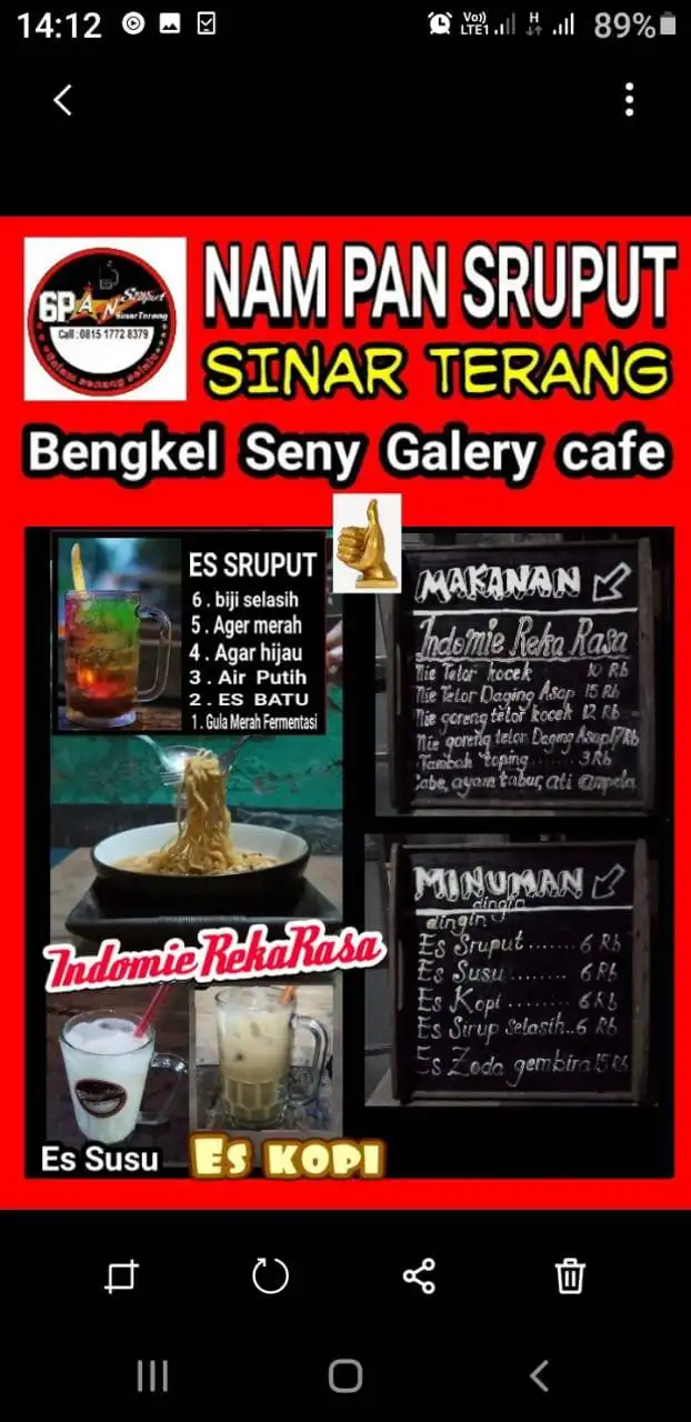 Gambar Makanan 6Pan Cafe Sinar Terang 3
