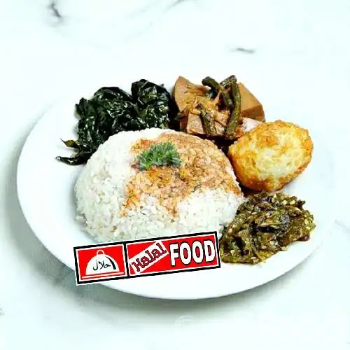 Gambar Makanan HalalFood Nasi Padang Rancak Bana, Jl. Raya Uluwatu 16