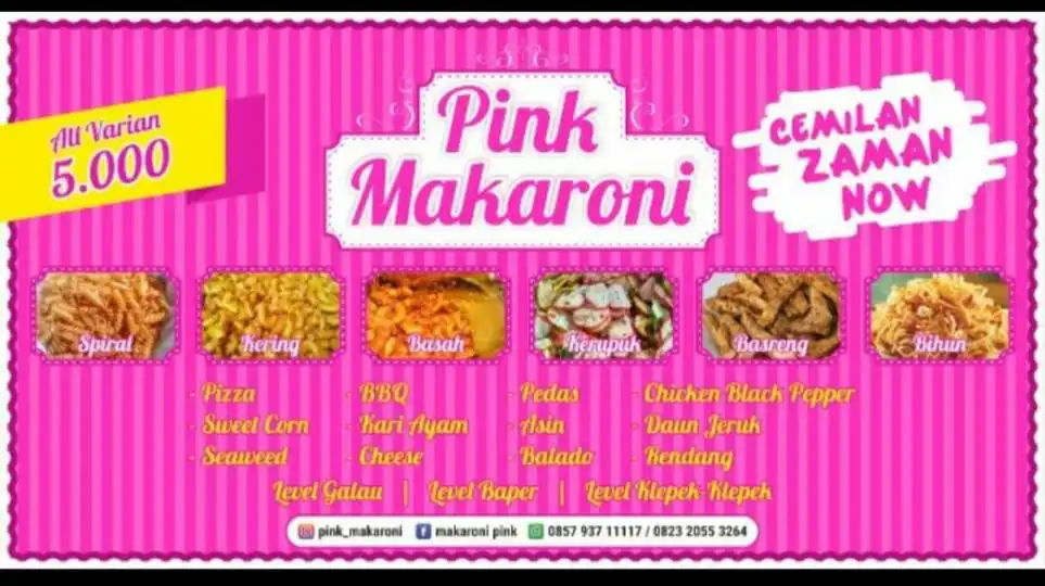 Pink Makaroni Pasirkoja