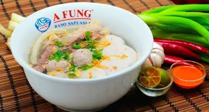 A Fung Baso Sapi Asli Terdekat Restoran Dan Tempat Makan Bakso