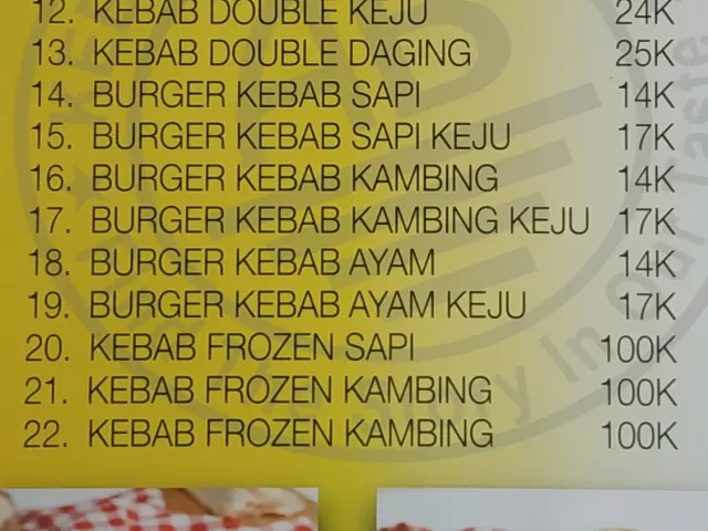 Gambar Makanan Kebab AB Mayestik 1