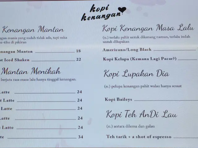 Gambar Makanan Kopi Kenangan 1