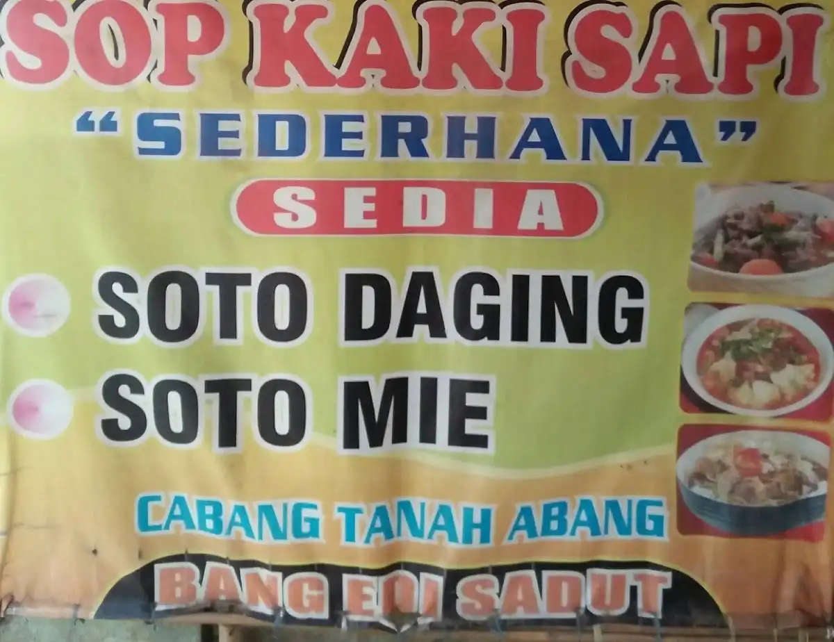 Warung Soto Mang Edi Sadut Kp. Peusar