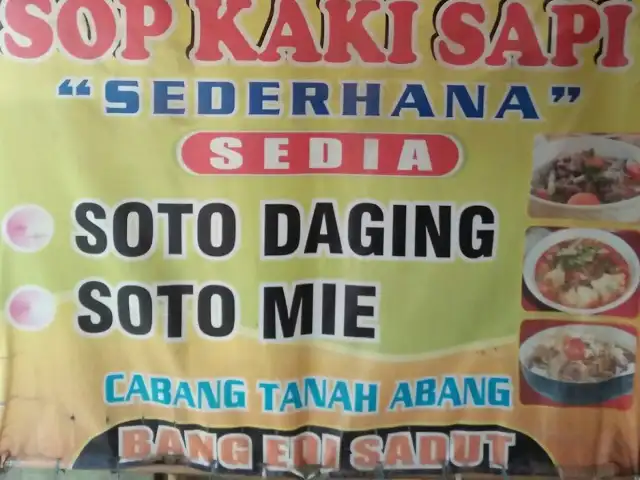 Gambar Makanan Warung Soto Mang Edi Sadut Kp. Peusar 1