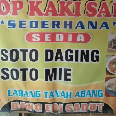 Warung Soto Mang Edi Sadut Kp. Peusar