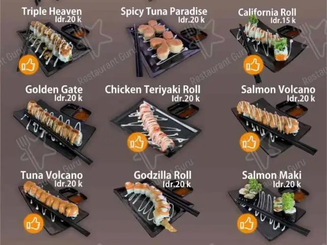 Gambar Makanan Tanoshi sushi Karawitan 2
