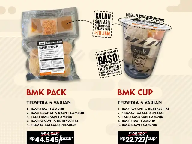 Gambar Makanan BMK (Baso Malang Karapitan) 1