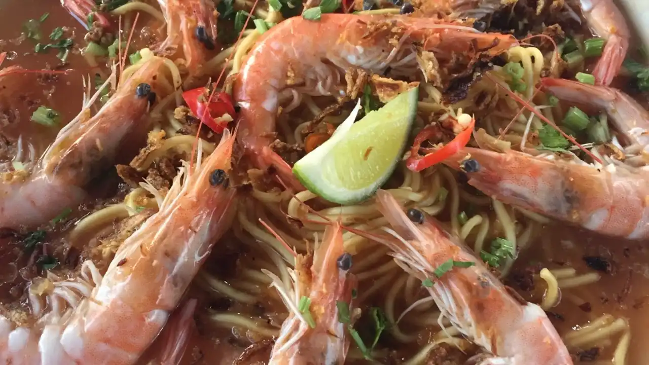 Gerai Mee Udang Banjir Kilat