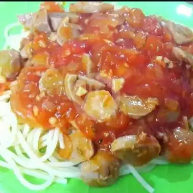 Gambar Makanan Spaghetti Teh Atie Thea Khas Banteng Kecil 1s, Masuk Area Pasar Blkng Pos 17