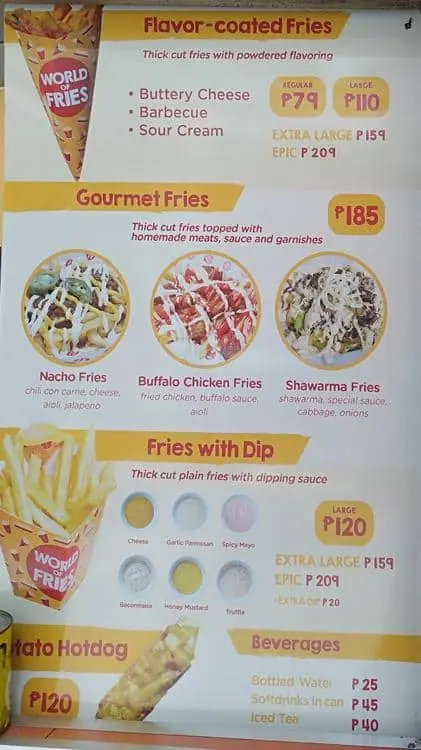 World of Fries Food Photo 1