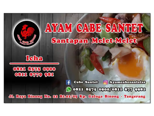 Gambar Makanan Ayam Cabe Santet 3