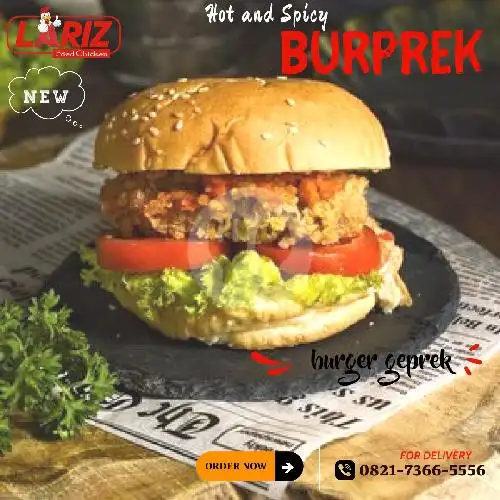 Gambar Makanan Lariz Fried Chicken, Indomaret Arira 9