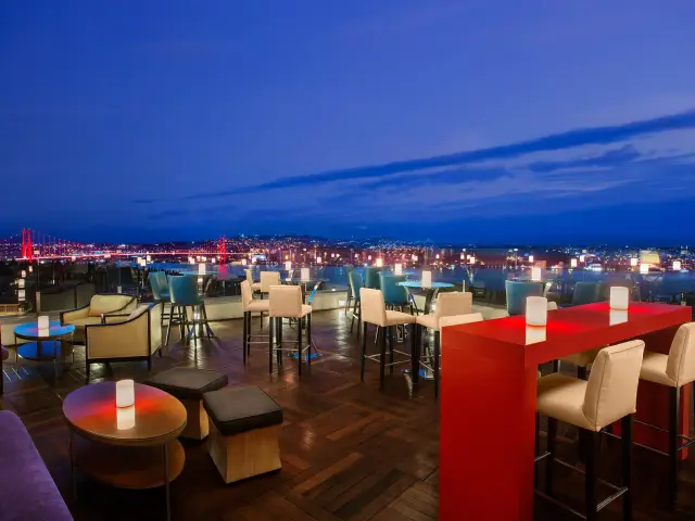 Summit Bar and Terrace - Conrad İstanbul Bosphorus'nin yemek ve ambiyans fotoğrafları 4