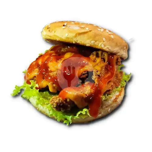 Gambar Makanan Burger Natic, Peuniti JL. T. Makam Pahlawan 10