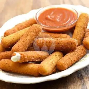 Gambar Makanan Corndog Mozzarella Warung Bale, Cakranegara 2