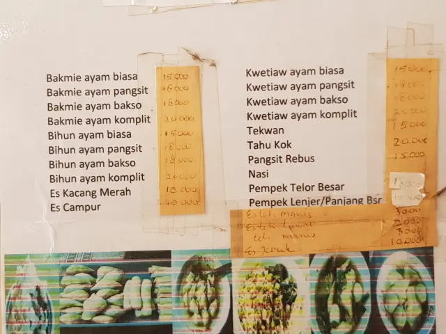 Gambar Makanan Bakmi Ayam Spesial Cristian jaya 2