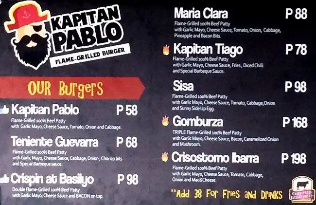 Kapitan Pablo Burgers Food Photo 1