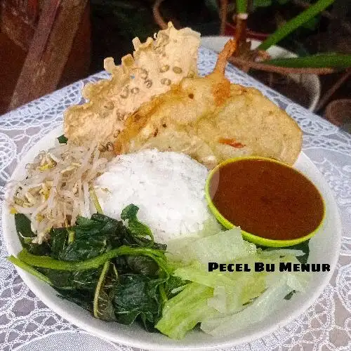 Gambar Makanan Warung Bu Menur Nasi Pecel Rames Es Campur, Banyumanik 1