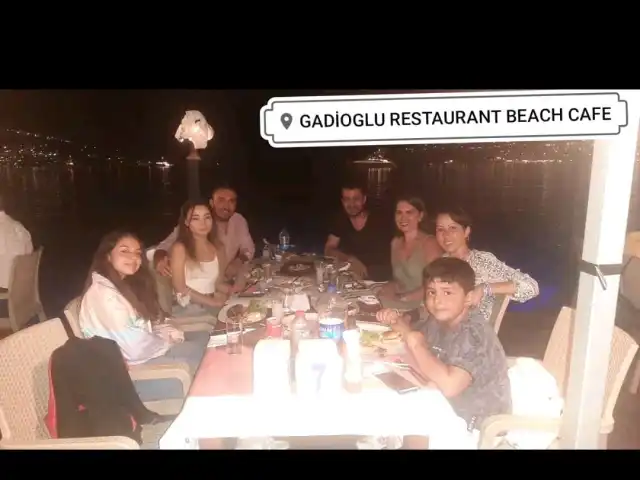 Gadioglu Restaurant Beach Cafe'nin yemek ve ambiyans fotoğrafları 3
