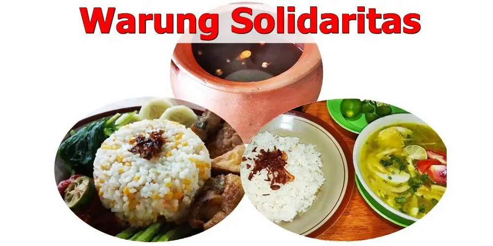 Nasi Jagung Dan Soto Ayam Warung Solidaritas, Catur Warga