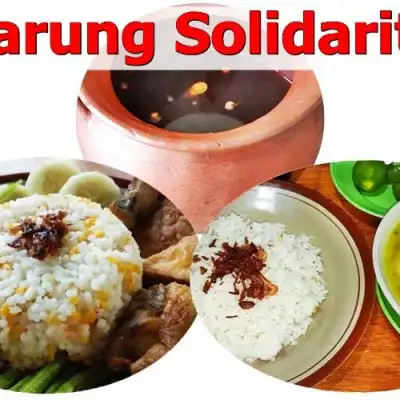 Nasi Jagung Dan Soto Ayam Warung Solidaritas, Catur Warga