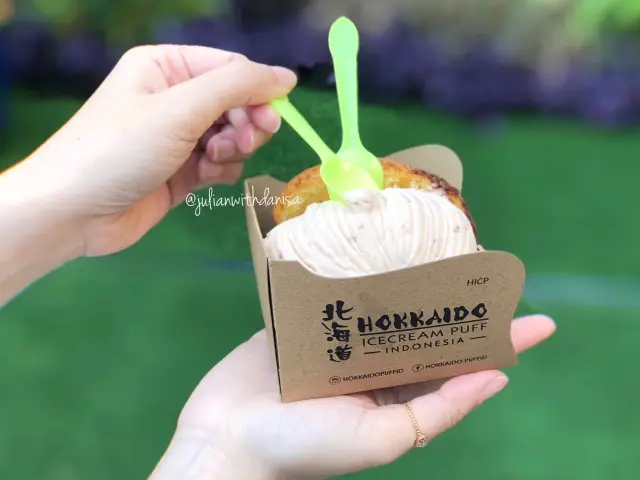 Gambar Makanan Hokkaido Icecream Puff 8