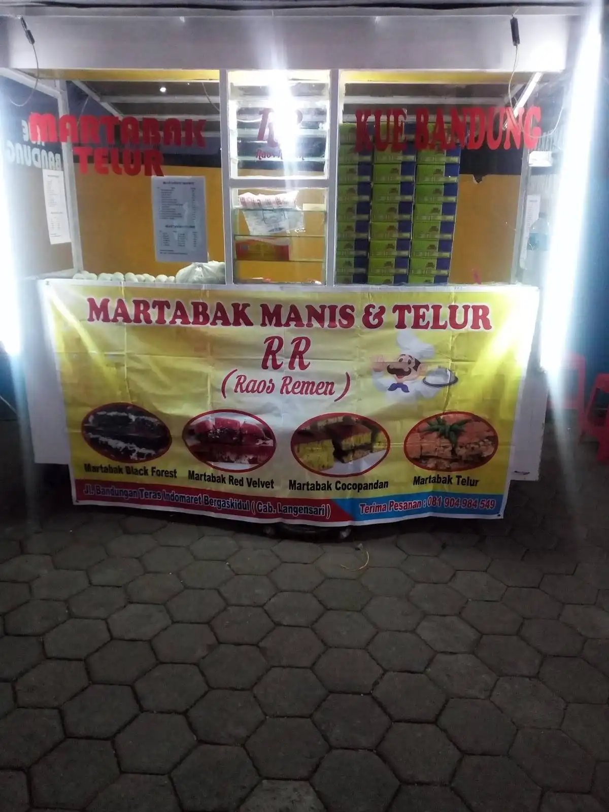 Martabak manis & telur RR(Raos Remen)