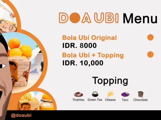 Doa Ubi - Premium Bola Ubi