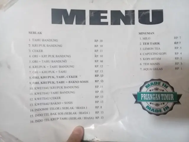 Gambar Makanan Seblak Priangan Timur 2