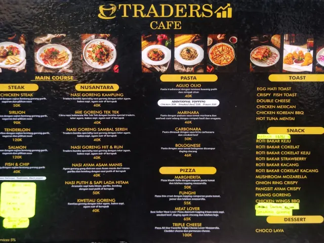 Gambar Makanan Traders Cafe 1