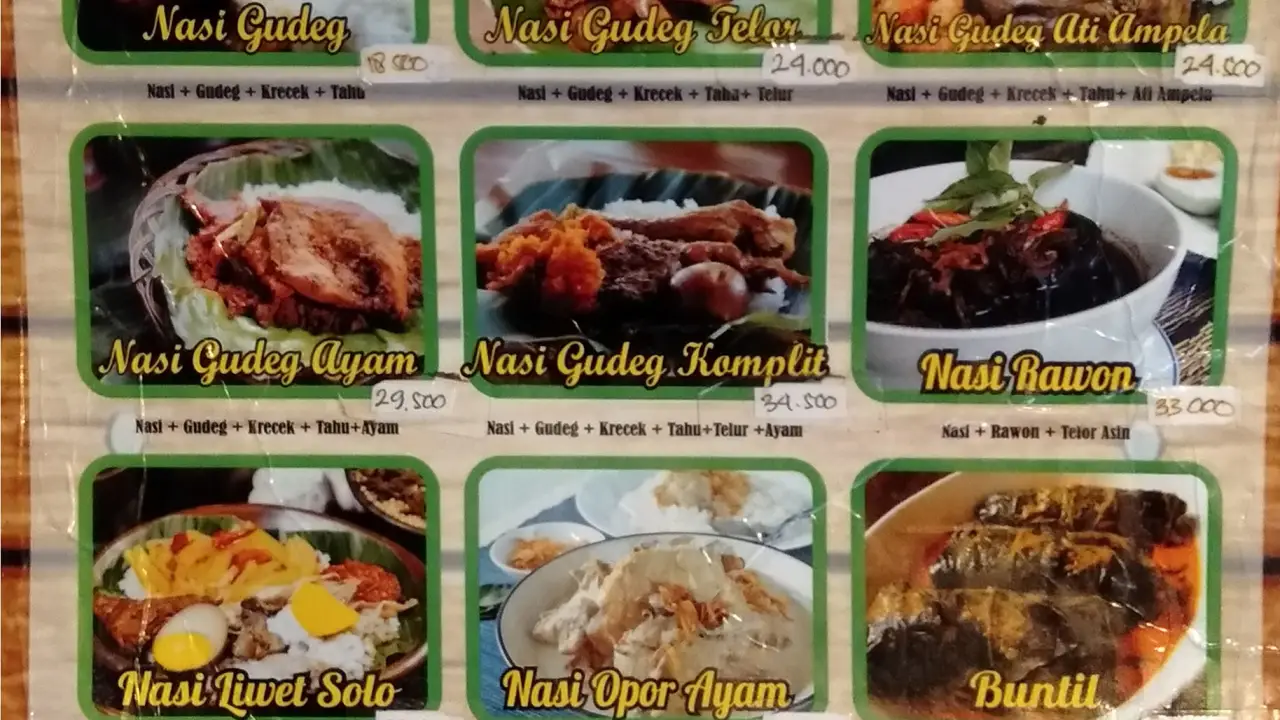 Gudeg Jogja Mas Egie